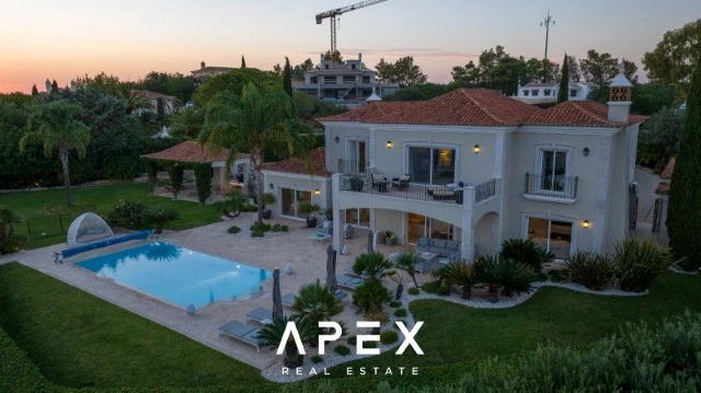6 bedroom villa for sale in Goldra (The Beverly Hills of the Algarve), modern and luxurious with Panoramic sea view