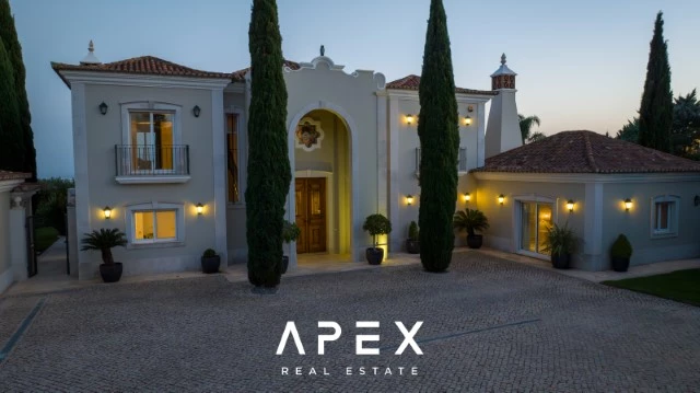 6 bedroom villa for sale in Goldra (The Beverly Hills of the Algarve), modern and luxurious with Panoramic sea view