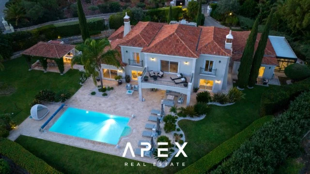 6 bedroom villa for sale in Goldra (The Beverly Hills of the Algarve), modern and luxurious with Panoramic sea view