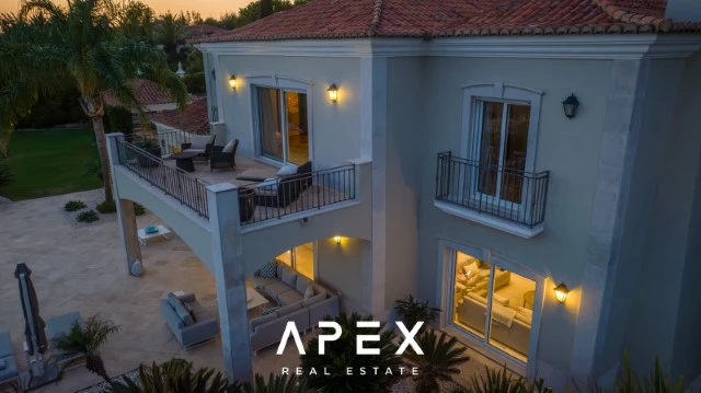 6 bedroom villa for sale in Goldra (The Beverly Hills of the Algarve), modern and luxurious with Panoramic sea view