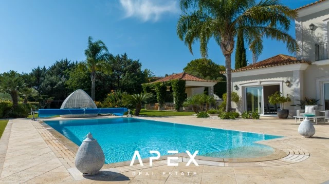 6 bedroom villa for sale in Goldra (The Beverly Hills of the Algarve), modern and luxurious with Panoramic sea view