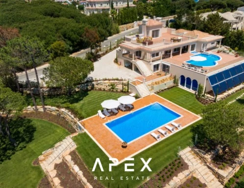 6 bedroom villa for sale in Goldra (The Beverly Hills of the Algarve), modern and luxurious with Panoramic sea view