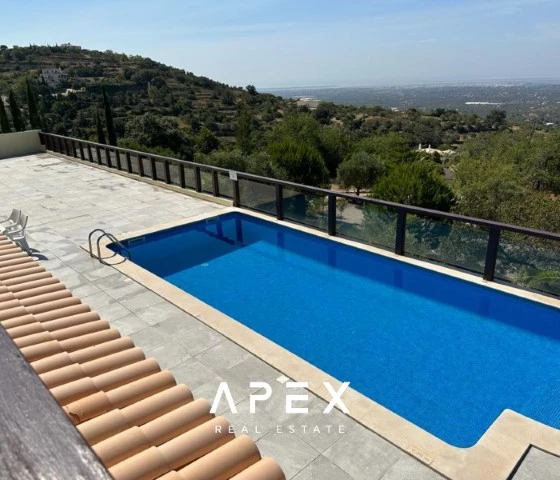 Five bedrooms villa in Estoi with stunning views of sea and countryside