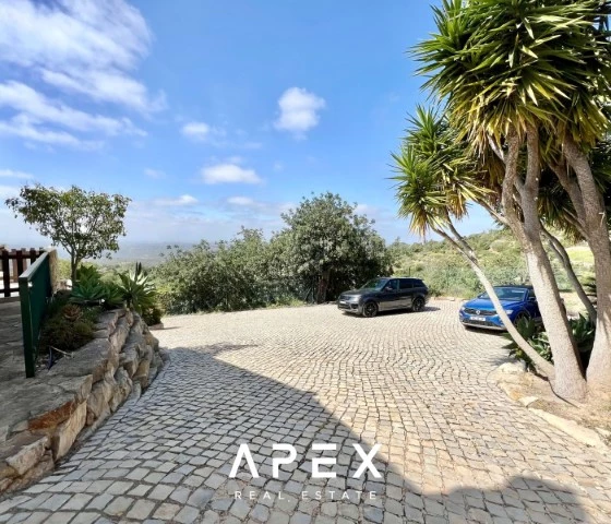 Five bedrooms villa in Estoi with stunning views of sea and countryside