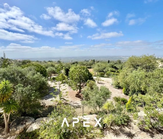 Five bedrooms villa in Estoi with stunning views of sea and countryside