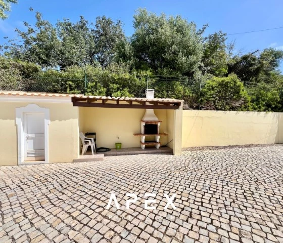 Five bedrooms villa in Estoi with stunning views of sea and countryside